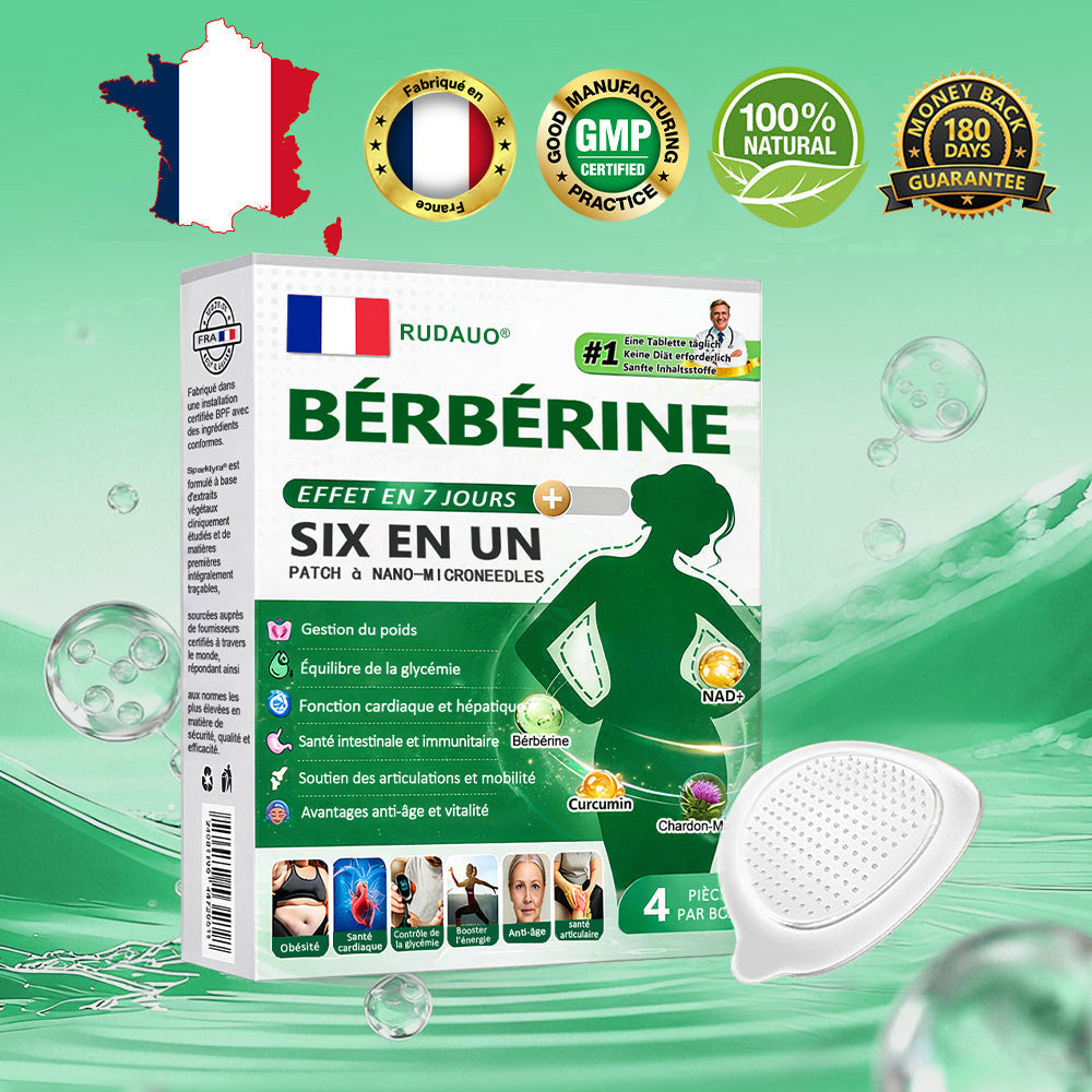 𝐅𝐑 𝐑𝐞𝐜𝐨𝐦𝐦𝐚𝐧𝐝é 𝐩𝐚𝐫 𝐥𝐞𝐬 𝐦é𝐝𝐞𝐜𝐢𝐧𝐬 🛒|𝐏𝐚𝐭𝐜𝐡 𝐦𝐢𝐜𝐫𝐨𝐧𝐞𝐞𝐝𝐥𝐞 𝐍𝐚𝐧𝐨 𝑹𝑼𝑫𝗔𝗨𝗢® 𝐁𝐞𝐫𝐛𝐞𝐫𝐢𝐧𝐞 𝟔-𝐞𝐧-𝟏 | ✅ 𝐒𝐨𝐮𝐭𝐞𝐧𝐮 𝐩𝐚𝐫 𝐥𝐚 𝐬𝐜𝐢𝐞𝐧𝐜𝐞 | 𝐅𝐨𝐫𝐦𝐮𝐥𝐞 𝟔-𝐞𝐧-𝟏 | 𝐑é𝐬𝐮𝐥𝐭𝐚𝐭𝐬 𝐞𝐧 𝟕 𝐣𝐨𝐮𝐫𝐬 🏅