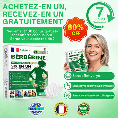 𝐅𝐑 𝐑𝐞𝐜𝐨𝐦𝐦𝐚𝐧𝐝é 𝐩𝐚𝐫 𝐥𝐞𝐬 𝐦é𝐝𝐞𝐜𝐢𝐧𝐬 🛒|𝐏𝐚𝐭𝐜𝐡 𝐦𝐢𝐜𝐫𝐨𝐧𝐞𝐞𝐝𝐥𝐞 𝐍𝐚𝐧𝐨 𝑹𝑼𝑫𝗔𝗨𝗢® 𝐁𝐞𝐫𝐛𝐞𝐫𝐢𝐧𝐞 𝟔-𝐞𝐧-𝟏 | ✅ 𝐒𝐨𝐮𝐭𝐞𝐧𝐮 𝐩𝐚𝐫 𝐥𝐚 𝐬𝐜𝐢𝐞𝐧𝐜𝐞 | 𝐅𝐨𝐫𝐦𝐮𝐥𝐞 𝟔-𝐞𝐧-𝟏 | 𝐑é𝐬𝐮𝐥𝐭𝐚𝐭𝐬 𝐞𝐧 𝟕 𝐣𝐨𝐮𝐫𝐬 🏅